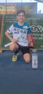Jonas Mittermayr gewinnt ÖTV Super 8 Turnier der U11